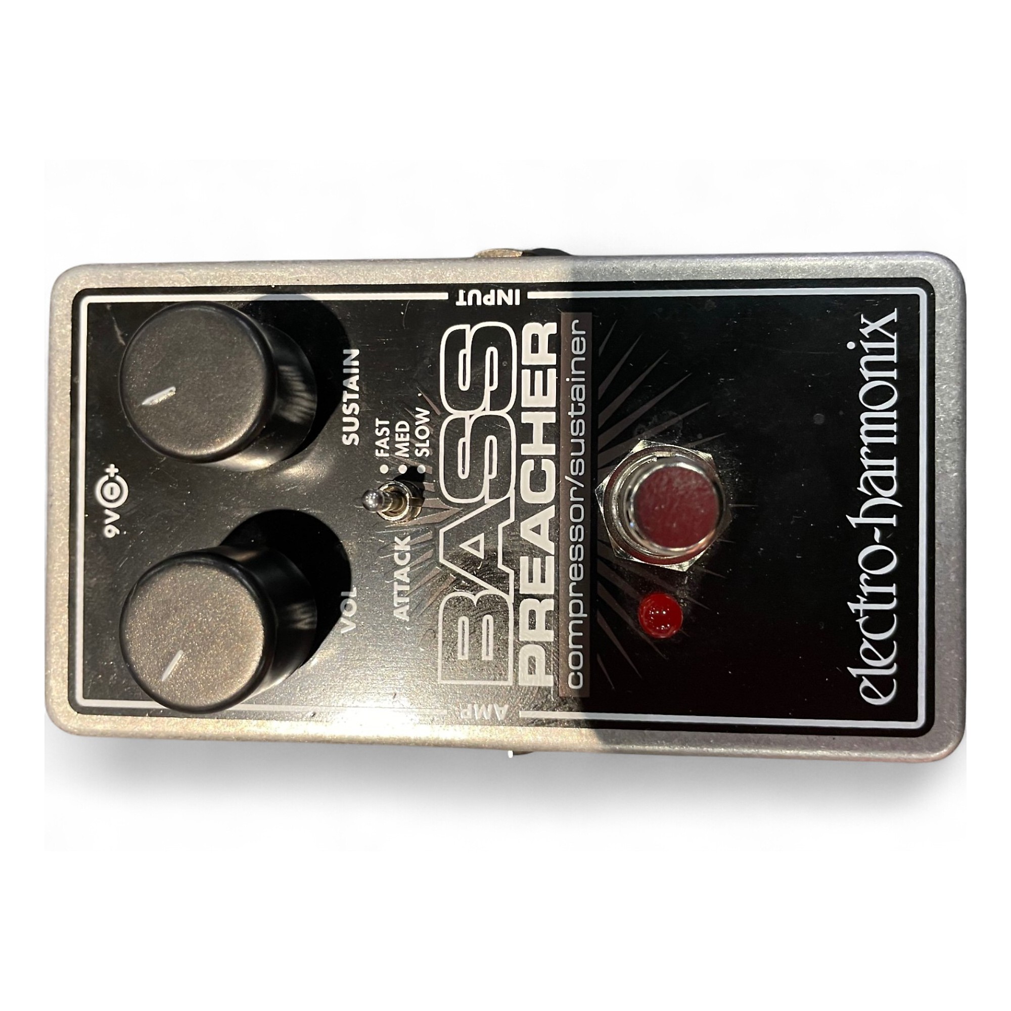 Used Electro-Harmonix Bass Preacher Effect Pedal | Guitar Center