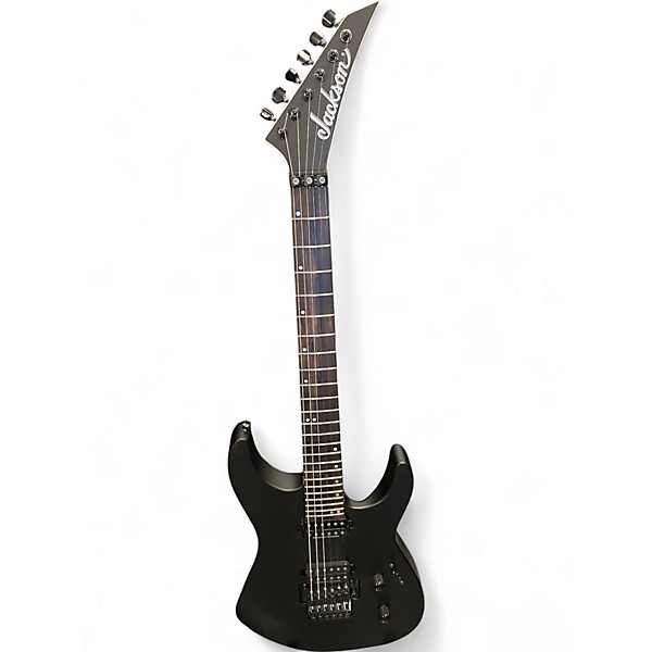 Used Jackson American Series Virtuoso Satin Black Solid Body Electric Guitar