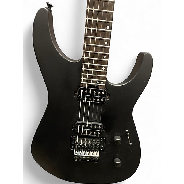 Used Jackson American Series Virtuoso Satin Black Solid Body Electric Guitar