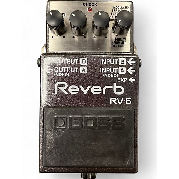ギター BOSS Digital Reverb  RV-6 Boss RV-6 Digital Reverb Pedal – Larry's Music & Sound