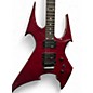 Used B.C. Rich Neck-Thru NJ Beast Red Solid Body Electric Guitar