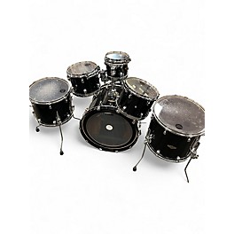 Used TAMA 6 Piece Starclassic Black Drum Kit