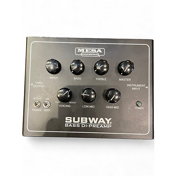 ベース Mesa Boogie SUBWAY BASS DI PREAMP Subway Bass DI-Preamp Box, | Mesa/Boogie