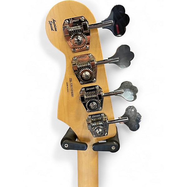 Used Fender American Special Jazz Bass Arctic White Electric Bass Guitar