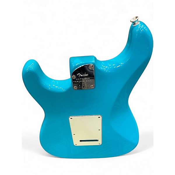 Used Fender American Professional II Stratocaster Miami Blue Solid Body Electric Guitar