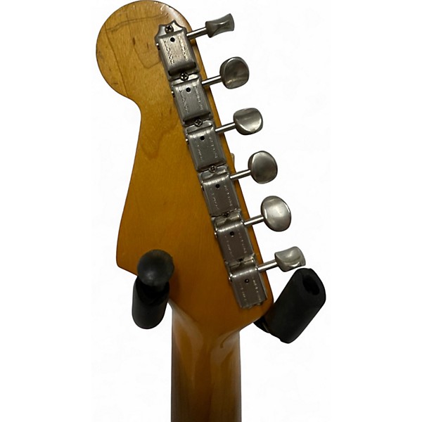 Vintage 1965 Fender STRATOCASTER 3 Color Sunburst Solid Body Electric Guitar