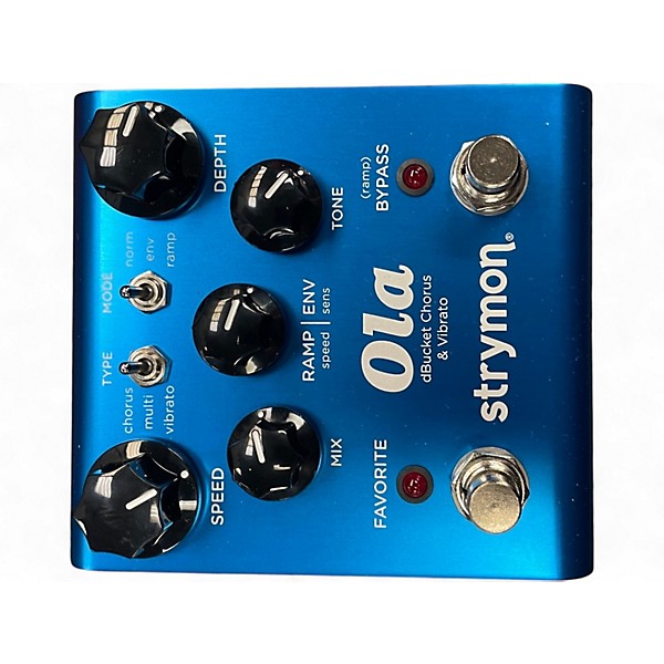 Used Strymon Ola dBucket Chorus and Vibrato Effect Pedal