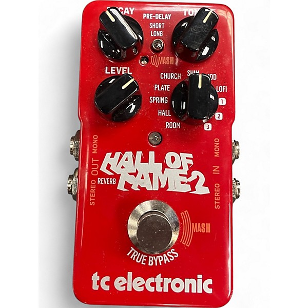 Used TC Electronic Hall Of Fame 2 Reverb Effect Pedal