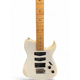 Used 1986 Squier Bullet HST White Solid Body Electric Guitar