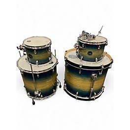 Used Mapex 4 Piece Saturn IV Studioease Cerulean Blue Drum Kit