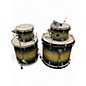 Used Mapex 4 Piece Saturn IV Studioease Cerulean Blue Drum Kit