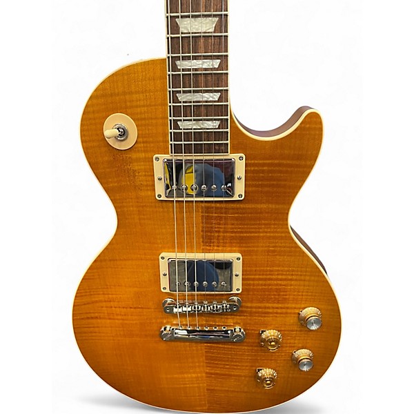 Used Gibson KIRK HAMMETT GREENY LES PAUL GREENY BURST Solid Body Electric Guitar