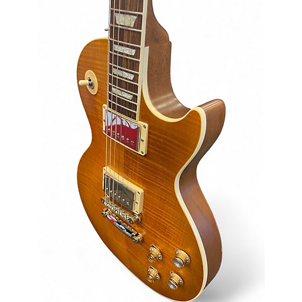 Used Gibson KIRK HAMMETT GREENY LES PAUL GREENY BURST Solid Body Electric Guitar