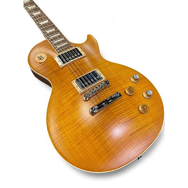 Used Gibson KIRK HAMMETT GREENY LES PAUL GREENY BURST Solid Body Electric Guitar