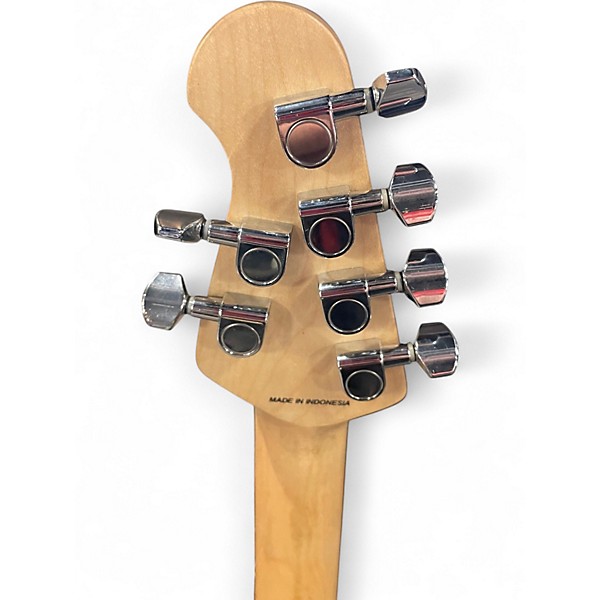 Used Sterling by Music Man CUTLASS Silver Solid Body Electric Guitar