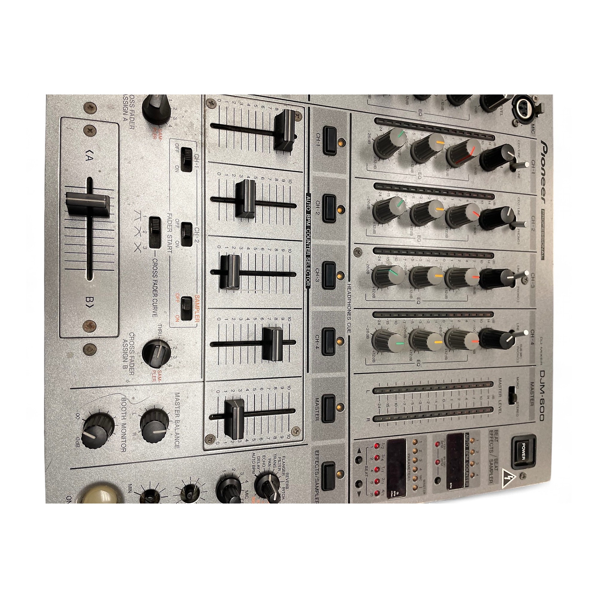 Used Pioneer DJ DJM-600 DJ Mixer | Guitar Center