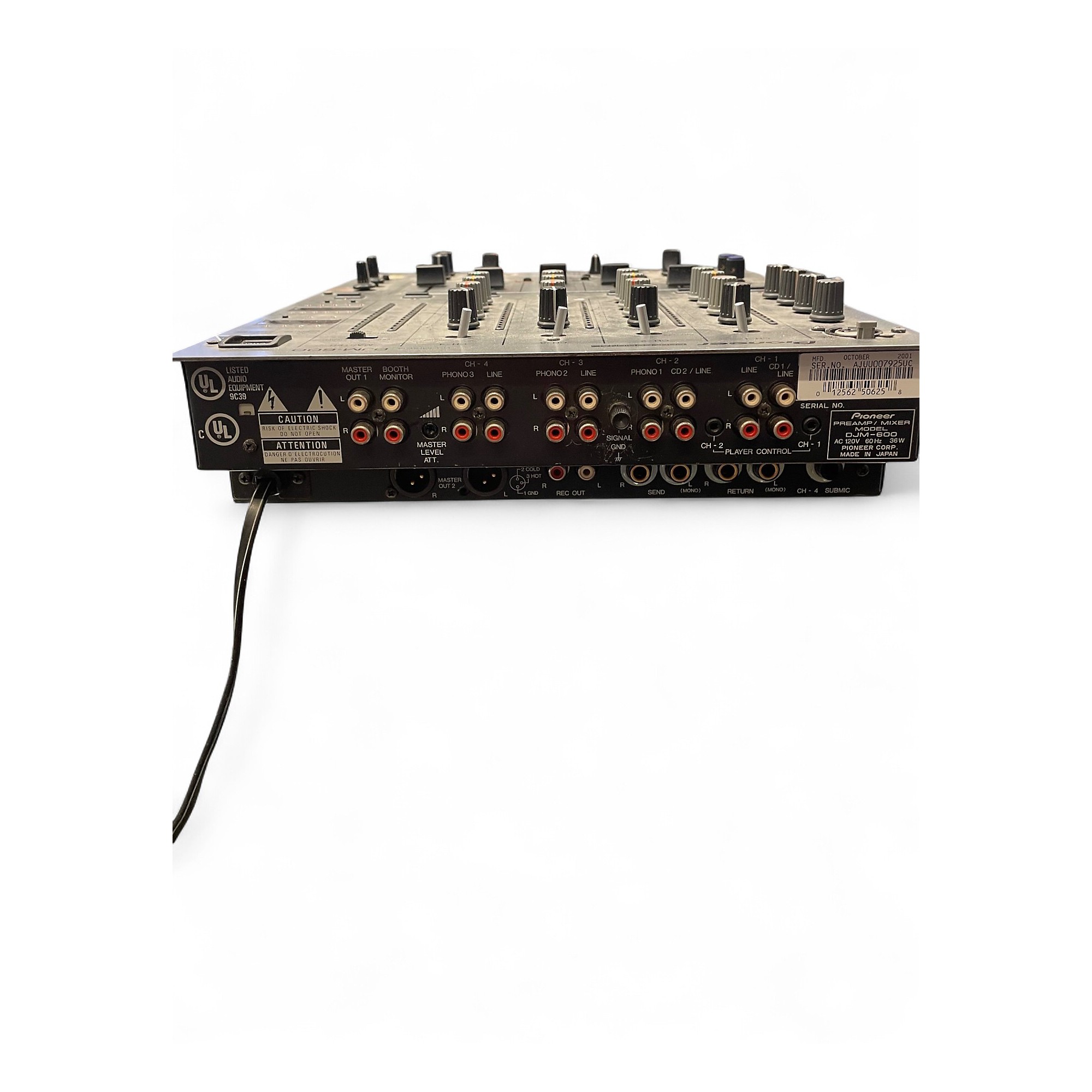 Used Pioneer DJ DJM-600 DJ Mixer | Guitar Center