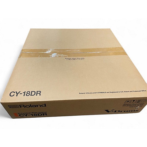 Used Roland CY-18DR V-PAD NIB Ride Cymbal  Electric Cymbal