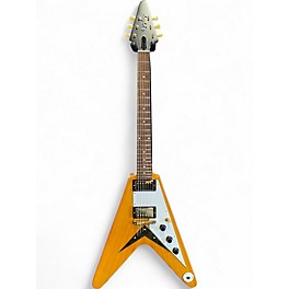 Used Epiphone 1958 Korina Flying V KORINA NATURAL Solid Body Electric Guitar