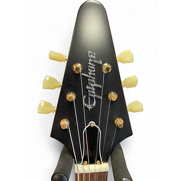 Used Epiphone 1958 Korina Flying V KORINA NATURAL Solid Body Electric Guitar