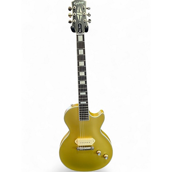 Used Epiphone Jared James Nichols "Old Glory" Les Paul Custom DOUBLE GOLD Solid Body Electric Guitar