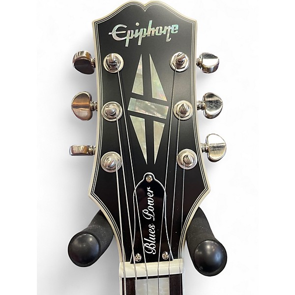 Used Epiphone Jared James Nichols "Old Glory" Les Paul Custom DOUBLE GOLD Solid Body Electric Guitar