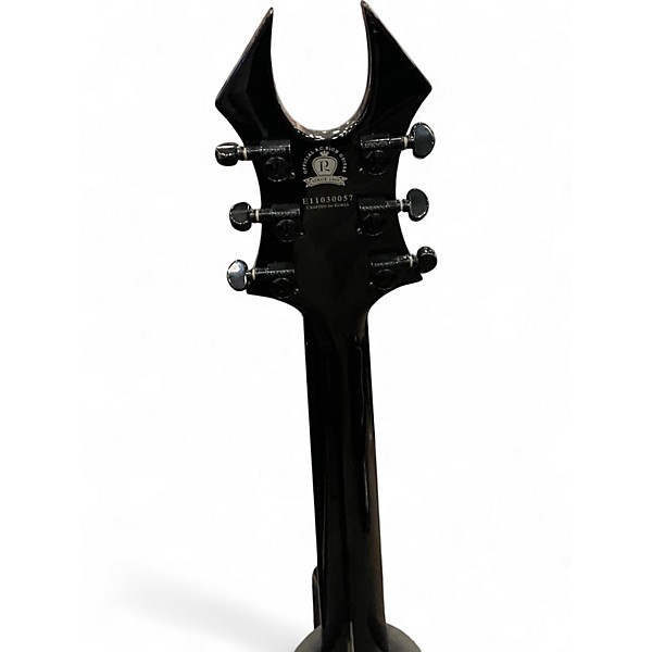 Used B.C. Rich DRACO BLACK Solid Body Electric Guitar BLACK