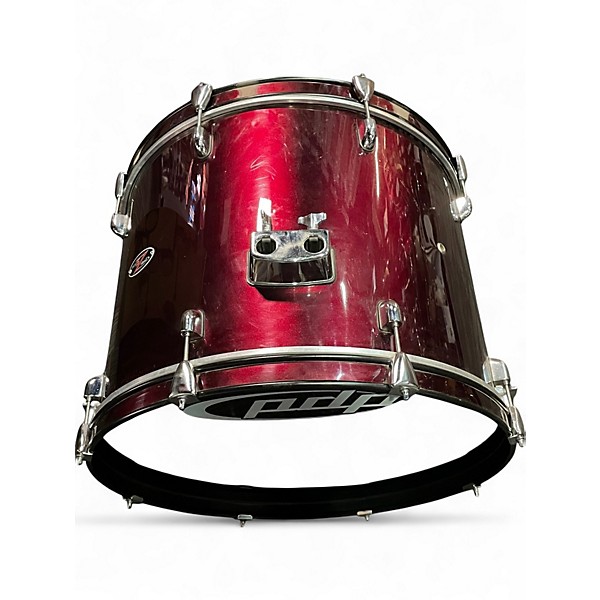 Used PDP by DW 5 Piece Z5 Metallic Red Drum Kit