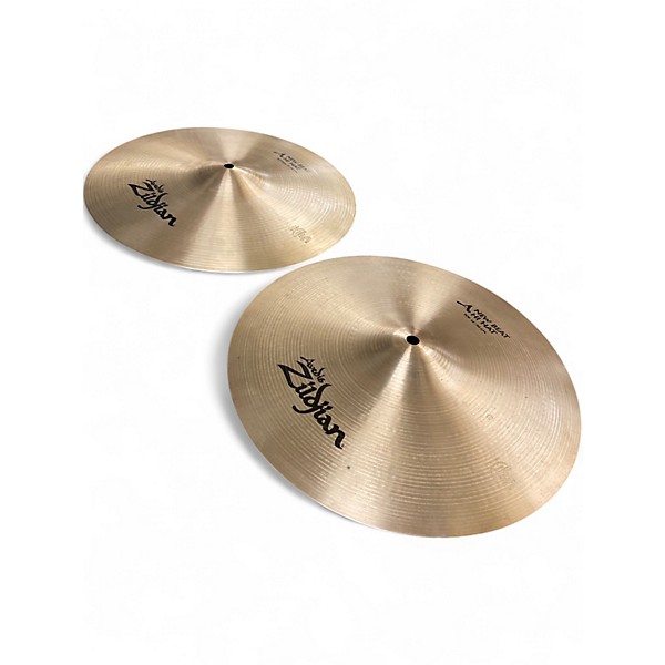 Used Zildjian 14in New Beat Hi Hat Pair Cymbal