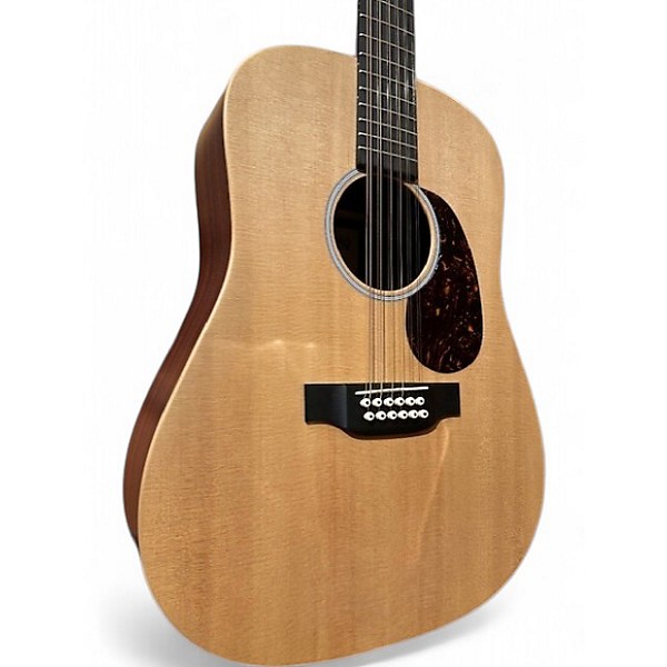 Used Martin CUSTOM X SERIES 12 STRING Natural 12 String Acoustic Electric Guitar