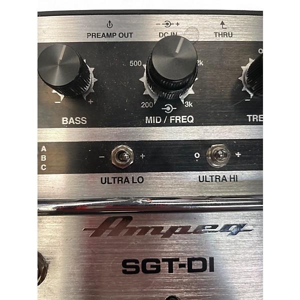 Used Ampeg SGT-DI Bass Effect Pedal