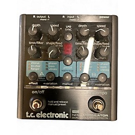 Used TC Electronic NOVA MODULATOR Effect Pedal