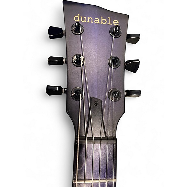 Used 2021 Dunable Guitars Cyclops Custom Shop Trans Purple Solid Body Electric Guitar