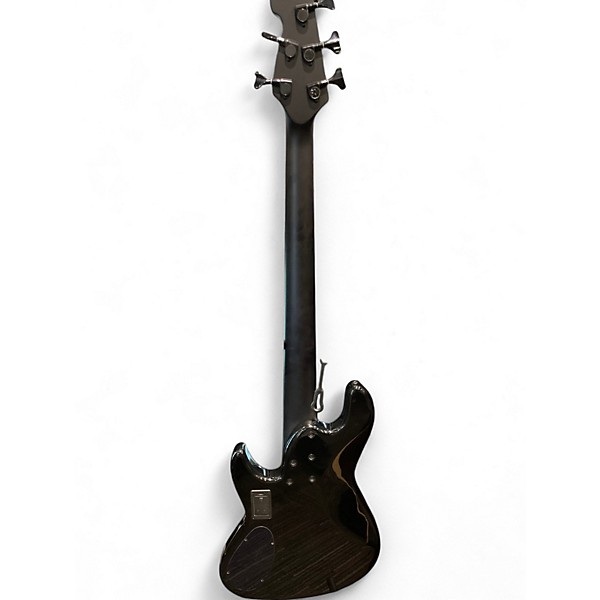 Used Maruszczyk ELWOOD L5A Black and White Electric Bass Guitar