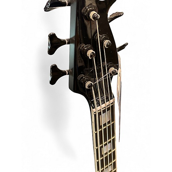 Used Maruszczyk ELWOOD L5A Black and White Electric Bass Guitar
