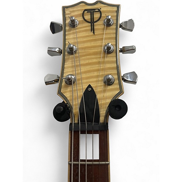 Used Teton F1433FM Flame Maple Hollow Body Electric Guitar