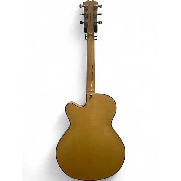 Used Teton F1433FM Flame Maple Hollow Body Electric Guitar