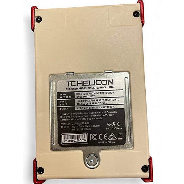 Used TC Helicon VoiceTone Mic Mechanic Vocal Processor