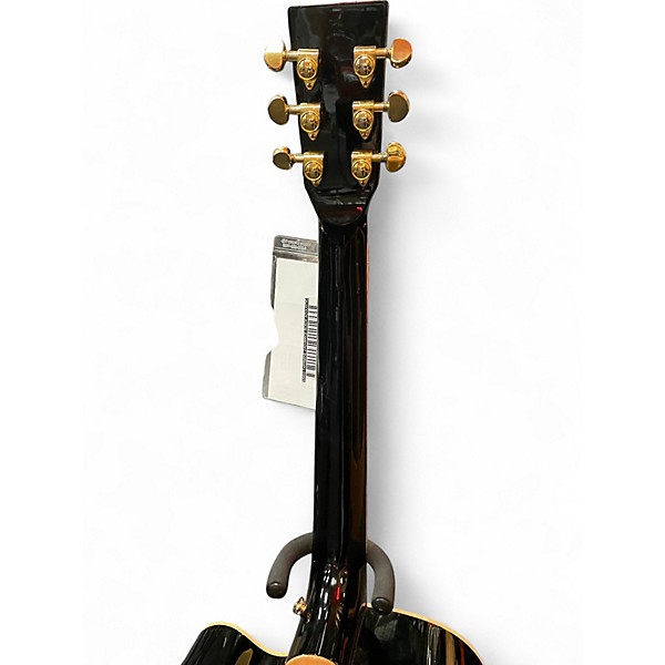 Used Zager ZAD-900CE Black Acoustic Electric Guitar