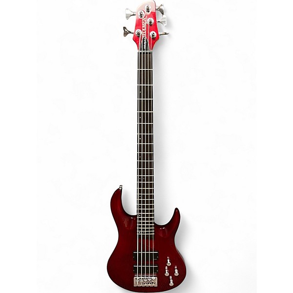 Used Hamer XT VELOCITY 2 RED Electric Bass Guitar