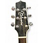 Used Takamine EF341SC Left Handed Black Acoustic Electric Guitar