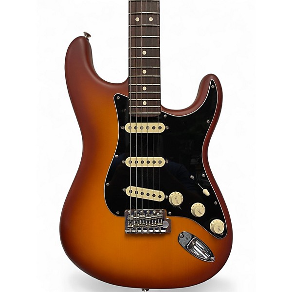 Used 2024 Fender American Performer Stratocaster SSS Honey Burst Solid Body Electric Guitar