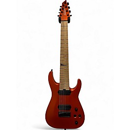 Used Jackson DKA8M Orange Solid Body Electric Guitar