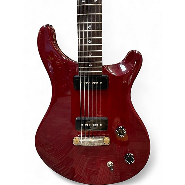 Used PRS SE SOAPBAR II Cherry Solid Body Electric Guitar