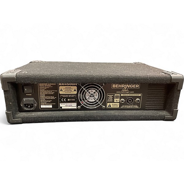 Used Behringer ULTRA BASS BX4500H Bass Amp Head | Guitar Center