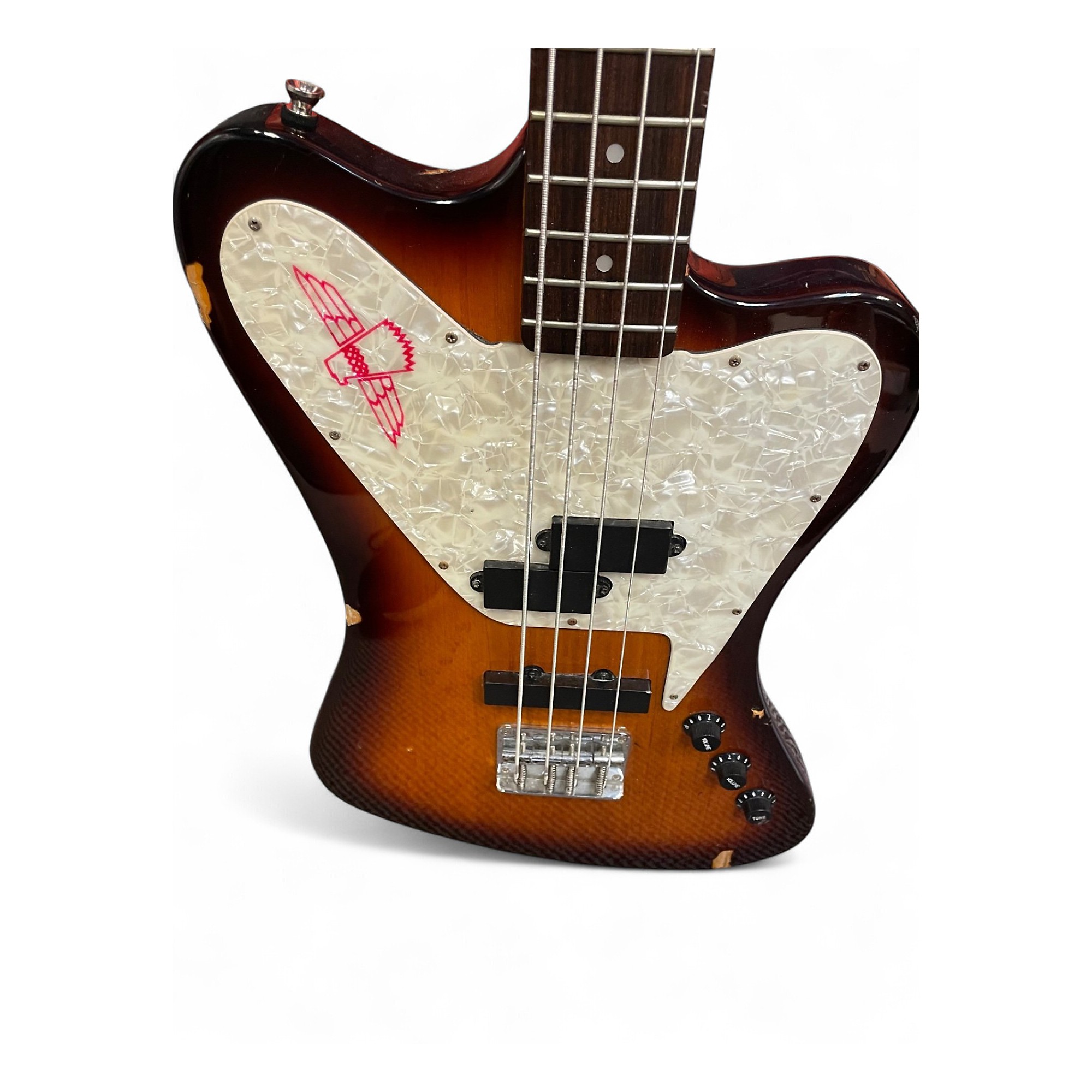 Used Epiphone NON-REVERSE THUNDERBIRD IV 3 Tone Sunburst
