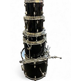Used SPL 5 Piece UNITY Black Drum Kit