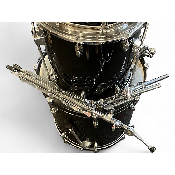 Used SPL 5 Piece UNITY Black Drum Kit