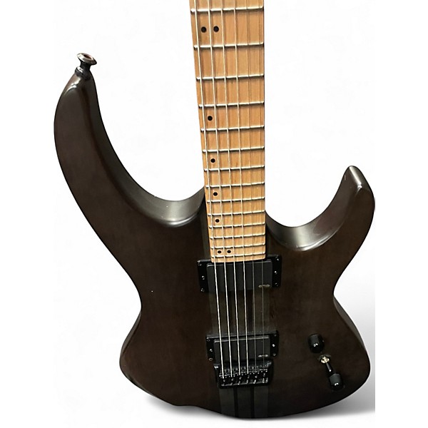 Used Agile Double Cut baritone Black Baritone Guitars