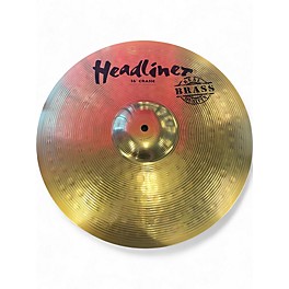 Used Headliner 16in Brass Crash Cymbal